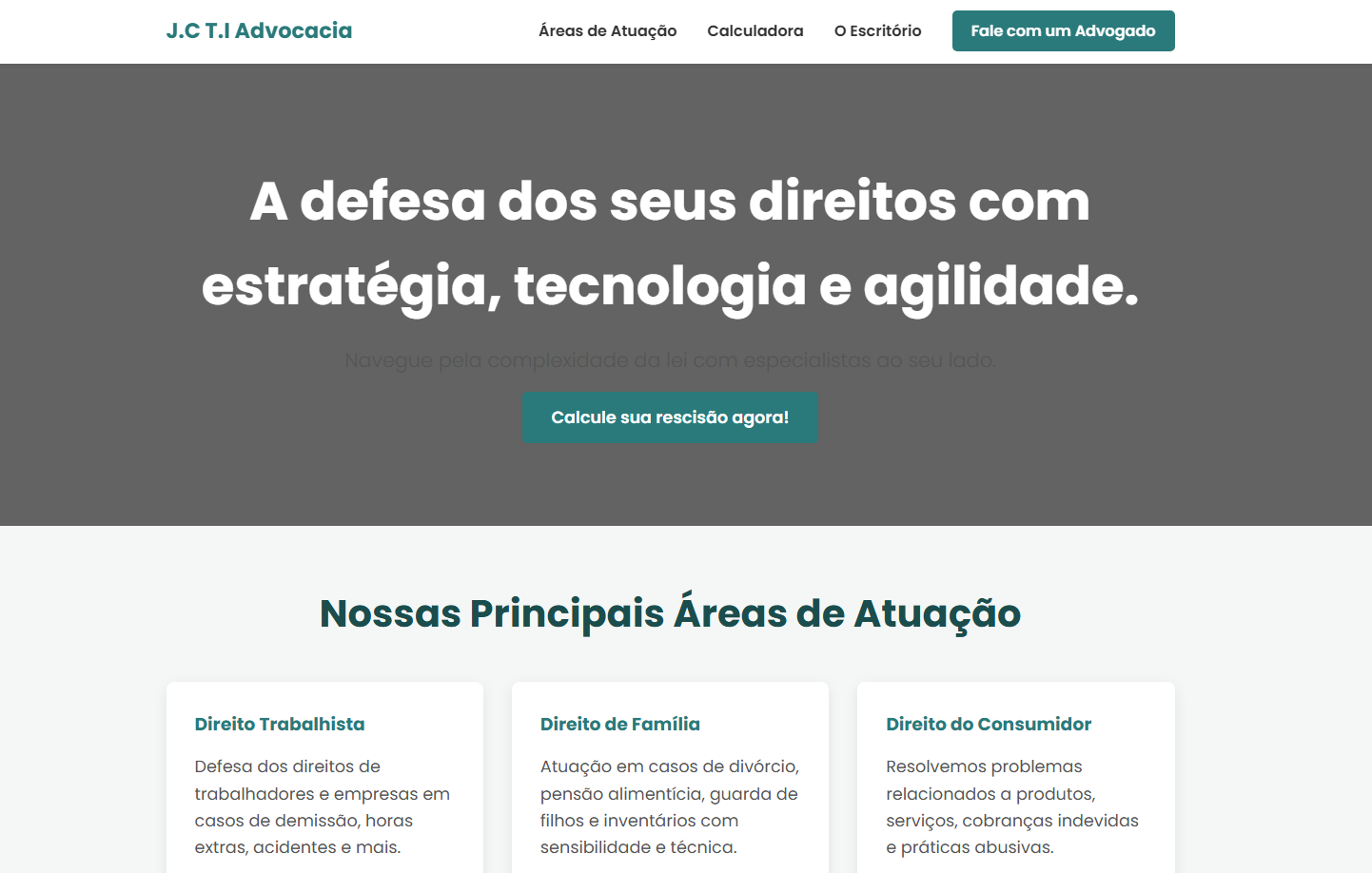Site de Advocacia